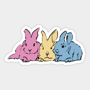 Shuni bunnies Sticker